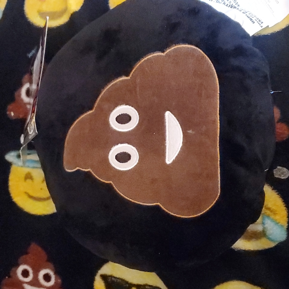 Poo Emoji Pillow